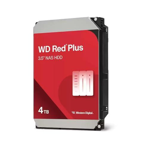 WD Red Plus 4TB NAS Hard Disk Interno 3,5