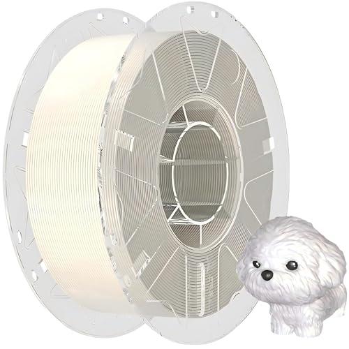 Creality RFID PLA Filamento 1.75mm per K2 Plus, Alta Velocità 30-600mm/s, 1kg (2,2 libbre)/Bobina, Hyper RFID Filamento Supporto CFS, Adatto alla maggior parte delle Stampanti 3D (Bianco)