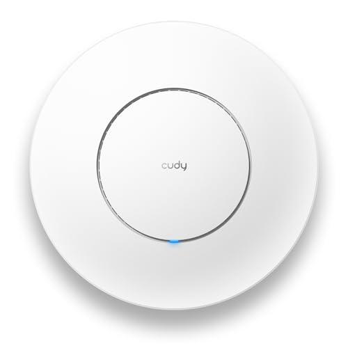 Cudy AC1200 Punto di accesso wireless Gigabit, Soluzione WiFi aziendale con supporto Mesh, Beamforming, Roaming, MU-MIMO, alimentazione PoE o CC, Adattatore di alimentazione CC 12V incluso, AP1300