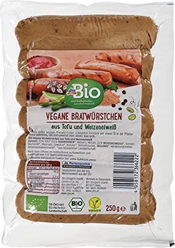 dmBio Vegane Bratwürstchen (Salsiccia vegana) 250g