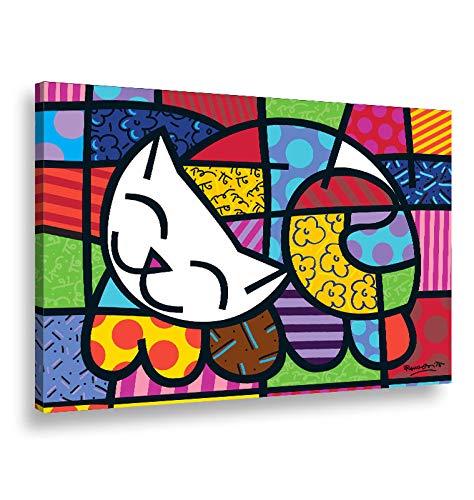 Tela quadro in canvas - Romero Britto - Artyexpress Made in Italy