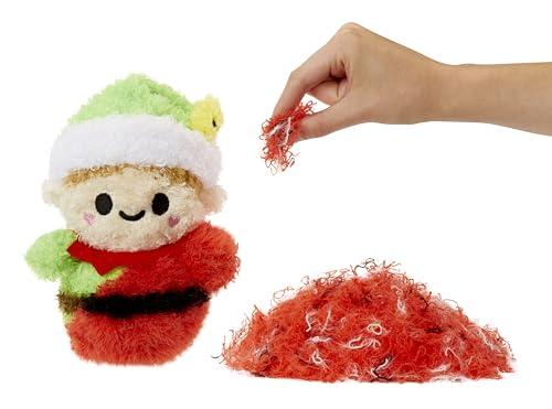 Fluffie Stuffiez Holiday Babbo Natale - Piccolo peluche da collezione - sorpresa: unboxing - morbido peluche ASMR - Fai-da-te, morbido, Età 4+ e collezionisti