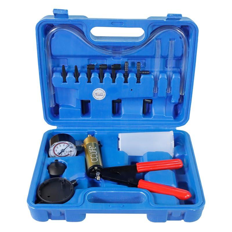 CCLIFE Spurgo Freni auto dispositivo per aspira liquido freni kit cambio olio freni auto