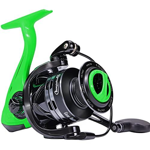 Sougayilang Mulinello da pesca 5.2:1, ad alta velocità, leggero, 11+1BB, ultra liscio, per acqua salata o d'acqua dolce, GT2000