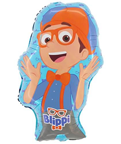 Palloncino foil personaggio Blippi da 29 pollici Toyland® - Decorazioni per feste per bambini