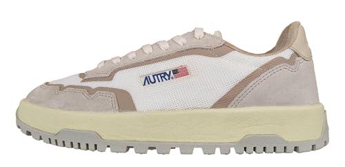 AUTRY Scarpe Sneakers Unisex in Pelle e camoscio Bianco LDLM AKO3 Corda (Corda, Sistema Taglie Calzature EU, Adulto, Uomo, Numero, Media, 45)