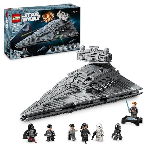 LEGO Star Wars 75394 Imperial Star Destroyer - Astronave Giocattolo da Costruire con Interni Dettagliati e 7 Minifigure Incluso Darth Vader - Regalo per Bambini 10+ e Fan Adulti di Una Nuova Speranza