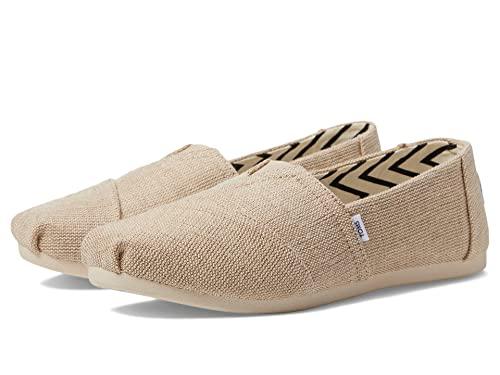 TOMS Alpargata Heritage Canvas, Mocassino basso Donna, Natural Undyed, 41 EU