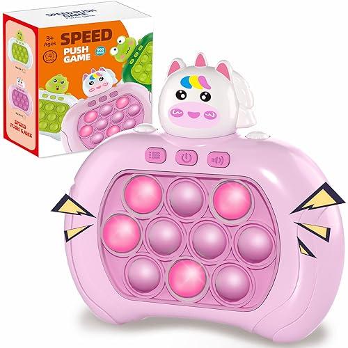 Pop Elettronico Gioco, Quick Push Bubble Game Fidget Toys Pro per Bambini e Adulti, Pop Squeeze Toys Pulsante Puzzle Game, Gioco Palmare, Bubble Stress, Regalo per Ragazzi Ragazze Halloween Natale