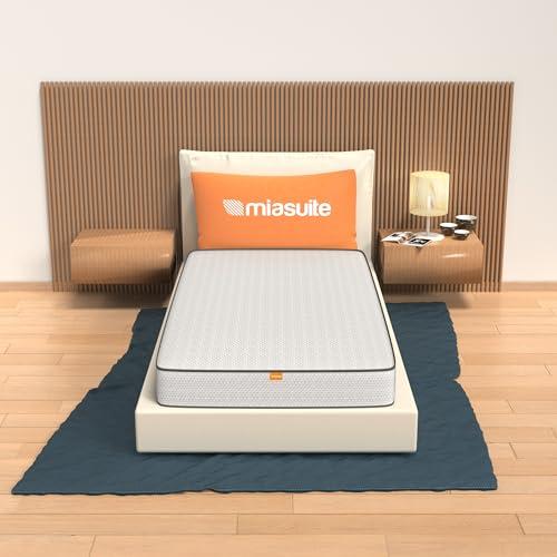 MiaSuite Materasso Memory Singolo 80x190, Alto 18 cm - 100% Made in Italy - Anallergico, Antibatterico, Antiacaro - Ortopedico, Dispositivo Medico | Primavera H18