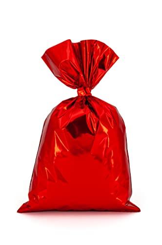 Italpak Buste Metallizzate Soft 50 pz, Colore Rosso, 20x35cm, X204002203500