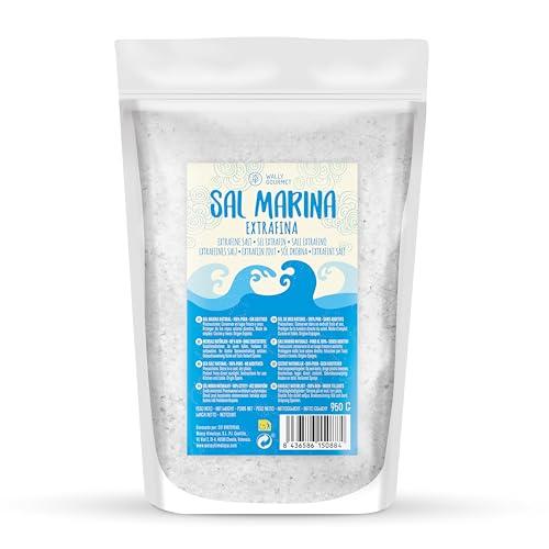 Sale Marino Non Raffinato Naturale al 100% - Minerale, Ecologico, Di Elevata Purezza, Perfetto Per La Cucina - Sale Premium. Non Raffinato. Origine: Spagna