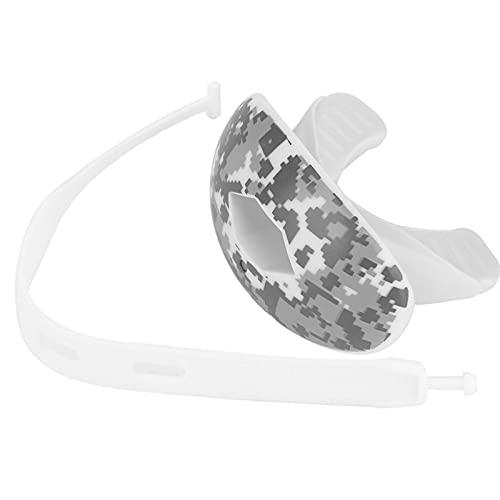 Paradenti per la macinazione dei denti Guardia Sport Rugby TPR Alimentare TPR Bocca Guardia Sport Rugby Taekwondo Boxe Boxing Athletic Protector(#1)