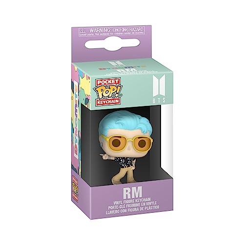 Funko Pop! Keychain: BTS - Dynamite - RM - Mini Figura in Vinile da Collezione Novità Portachiavi - Riempitivi per Calze - Idea Regalo - Merchandising Ufficiale - Music Fans - Minifigure