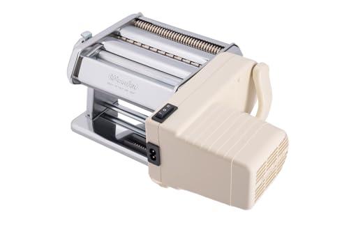Imperia Titania Electric. Macchina per la pasta elettrica 100% Made in Italy. Macchina pasta fresca in acciaio motore elettrico. Sfogliatrice elettrica per Lasagne Tagliolini Fettuccine (Modello 2024)