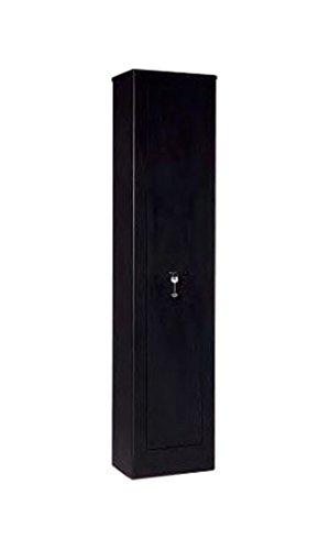Mr-Mondial C7010B Trio Armadio Portafucili 5 Posti con Tesoretto, Nero