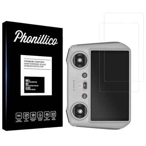 Pellicola Protettiva per DJI RC/RC2/RC 2 [2 Pezzi] Vetro temperato DJI Air 3/Mini 4 Pro/Mini 3 Pro Pellicola Vetro Protezione Schermo