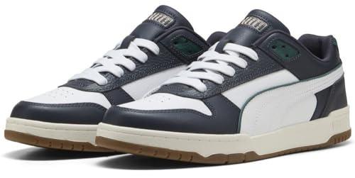 PUMA Rbd Game Low, Scarpe da Ginnastica Unisex - Adulto, New Navy Puma White Dark Myrtle, 42 EU