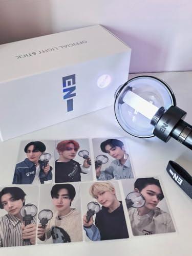 GDOU ENHYPEN Lightstick Ver 2 Ufficiale con Bluetooth Contral e con 7 Fototessere, Adatto per fan ENHYPEN, Compleanno, Natale