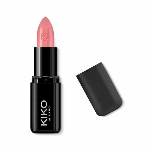 KIKO Milano Smart Fusion Lipstick 406, Rossetto Ricco E Nutriente Dal Finish Luminoso, 406 Warm Rose