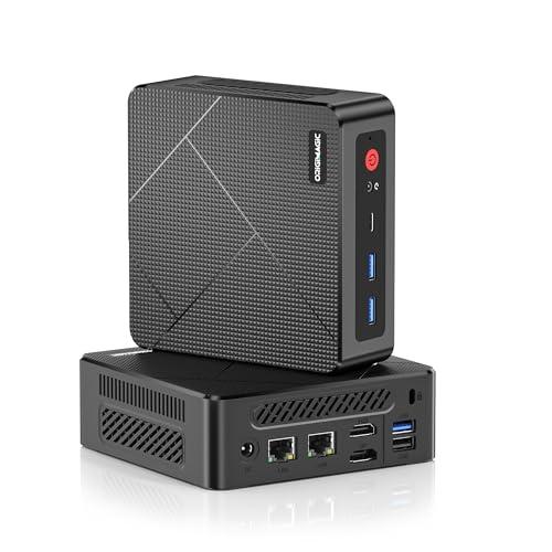 origimagic C4 Mini PC,con Ryzen 5 3550H Processor(fino a 3,7GHz) Light Gaming PC,16GB RAM,512GB SSD,Supporto Triple Display,USB3.2/Doppia Ethernet/Wi-Fi5/BT 5.0,Mini Desktop per Ufficio Domestico