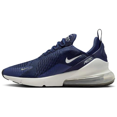 Nike Air Max 270, Scarpe da Ginnastica Uomo, Midnight Navy/White/Black/Jade, 43 EU