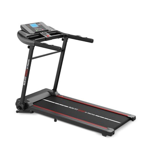PRIXTON Tapis Roulant Run Fit RF350, Pieghevole, Velocità massima 16 km/h, App mobile, 16 Programmi, 15 Livelli di Inclinazione, Altoparlanti Bluetooth, Distanza, Calorie, Tempo e Frequenza Cardiaca
