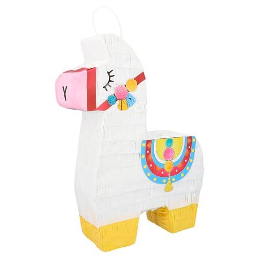 Boland 30987 - Pinata lama, 45 x 33 x 8 cm, alpaca, decorazione da appendere, decorazione per compleanno, festa a tema e carnevale