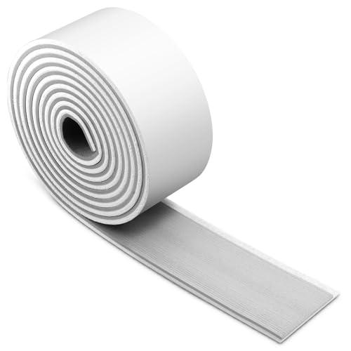 Xisair Tappetini per Ponti di Barca in Schiuma Eva Imitazione Teak, Decorazione Antiscivolo e Autoadesiva per Yacht, Barche a Vela, Camper, Piscine, Scanalature Diritte