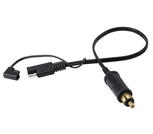 CERRXIAN DIN - Connettore adattatore da Hella a SAE, compatibile con presa di alimentazione, OEM