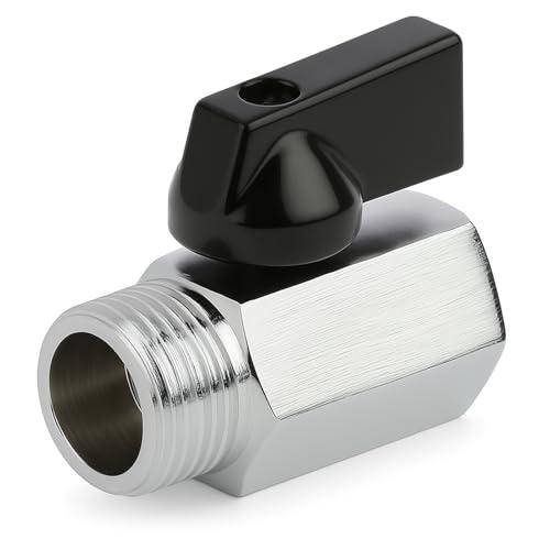 Mini Valvola a Sfera in Ottone Femmina, Mini Valvola a Sfera 10629, 1/2