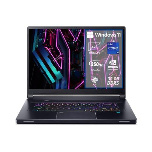 Acer Predator Triton 17X PTX17-71-99PV Notebook Gaming, Processore Intel Core i9-13900HX, RAM 32 GB, 2 x 1 TB SSD, Display 17