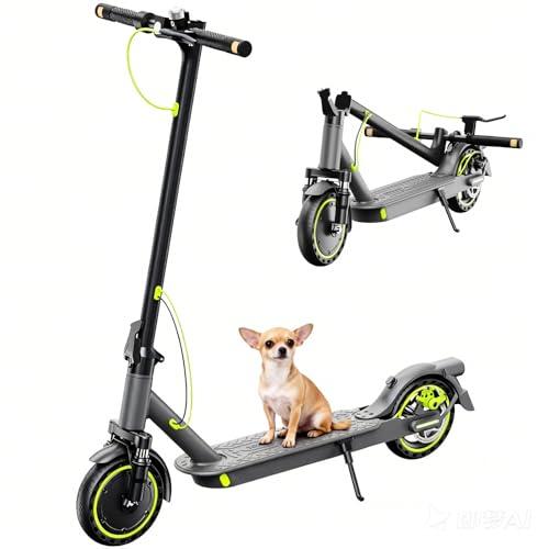 Monopattino Elettrico per Adulti con Sospensione Anteriore a Molla - Ultra Leggero, 25 km/h, Batteria 36V 7.8Ah, Doppio Sistema Frenante, Motore 350W, Autonomia 35 km