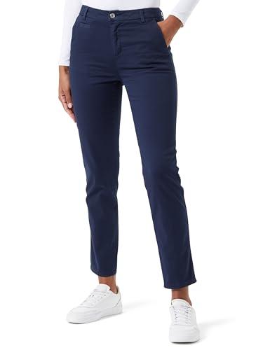 United Colors of Benetton Pantalone 4GD7DF061, Blu Notte 616, 46 Donna