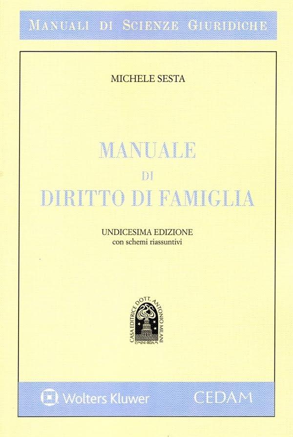 Manuale di diritto di famiglia
