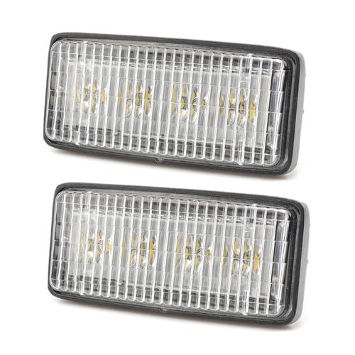 Hooma 20W Fari da Lavoro LED per Trattore John Deere - Fari LED Antinebbia per Trattori - Sostituisce i modelli No. RE306510, R161288, RE37450, RE340681-12V/24V, 5000K