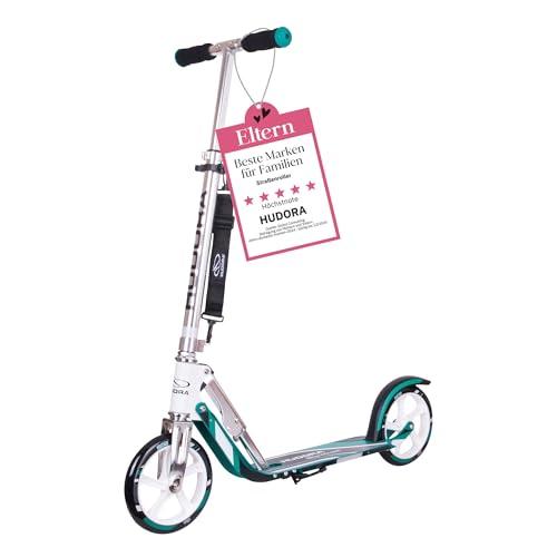 Cityroller / Alu Scooter Hudora Big Wheel 205 türkis