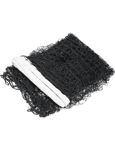 JUKOTA 1 pezzo Rete da Badminton Portatile,Rete da Pallavolo Regolabile Pieghevole,Rete da Tennis de Standard per Giardino Spiaggia Sportivo All'Aperto 6.1x0.76m nero
