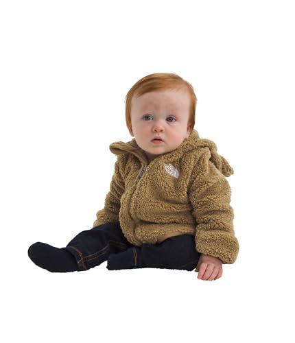 The North Face Baby Campshire F/Z - Felpa con cappuccio unisex (confezione da 1), Teddy Brown, 24 mesi