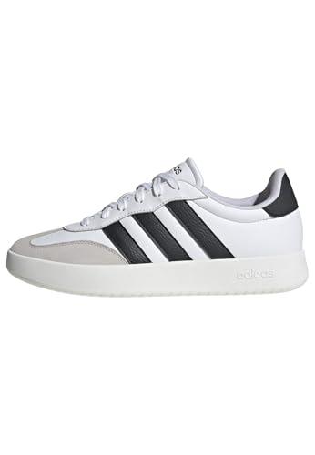 adidas Uomo BARREDA Shoes, Cloud White/Core Black/Grey One, 43 1/3 EU