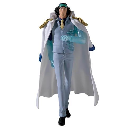 Banpresto One Piece KUZAN AOKIJI The Departure - The Shukko Loggia - Figura Statua da collezione - altezza 17 cm - Colore Azzurro