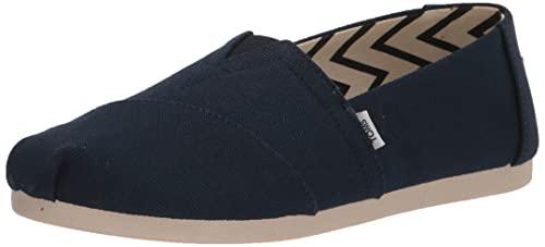 TOMS Alpargata Loafer Flat, Mocassino Basso, Blu Navy, 42.5 EU