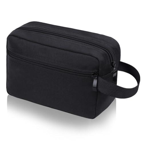 Aucuu Borsa da Toilette per Uomo Donna, Beauty Case Grande da Viaggio, Borsa da Bagno da Viaggio, Trousse Uomo, Borsa da Barba del Dopp Kit, Trousse Resistente all'Acqua per Toilette Accessori