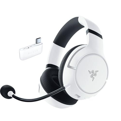 Razer Kaira HyperSpeed - Cuffie da gioco wireless multipiattaforma per Xbox (HyperSpeed Wireless, Driver TriForce da 50 mm, Microfono cardioide HyperClear) Bianco