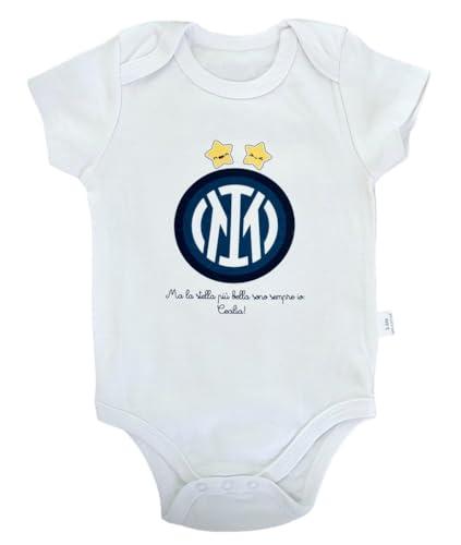 Body neonato inter nome personalizzabile (9-12 mesi)