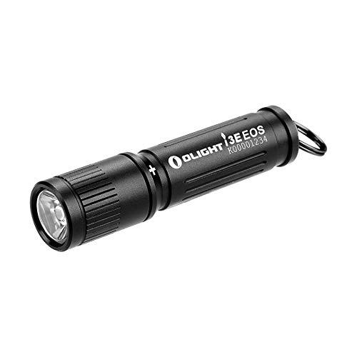 OLIGHT I3E EOS Torcia Portachiavi Mini Impermeabile IPX8, LED 90 Lumen Gittata 44m Lente TIR Batteria AAA Inclusa Per Campeggio Escusione Caccia pesca Emergenza Sport All'apert