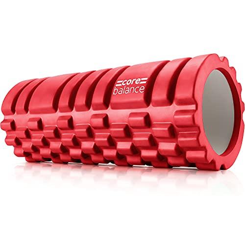 Core Balance Foam Roller- Rullo in Schiuma per Il Massaggio Muscolare Profondo dei Tessuti, Massaggiatore per Trigger Point, Automassaggio Muscolare. Ideale per Fisioterapia Palestra Yoga Pilates