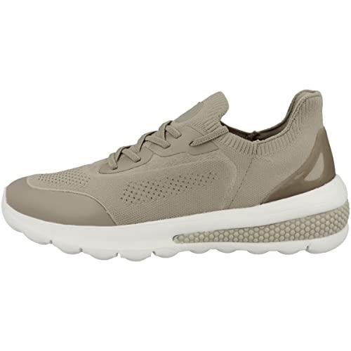 Geox D Spherica Actif, Scarpe da Ginnastica, Sabbia, 36 EU