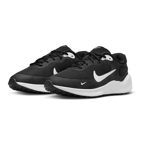 Nike Revolution 7 GS Sneaker Black/White/White 38.5