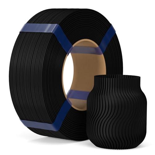 ELEGOO Filamento PLA Basic Di Ricarica 1,75 mm Nero 1 kg, PLA Refill Per Stampante 3D Senza Bobina, Precisione +/- 0,02 mm, Compatibile Con Bobina Riutilizzabile